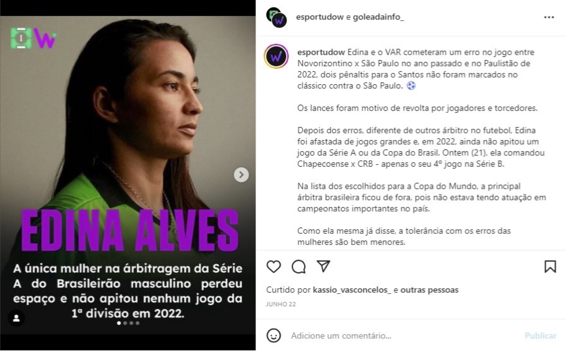 Indicação: EsportudoW