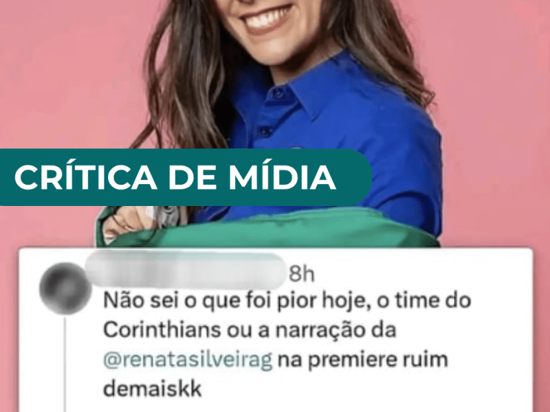 Renata Silveira e a misoginia na locução&nbsp;esportiva